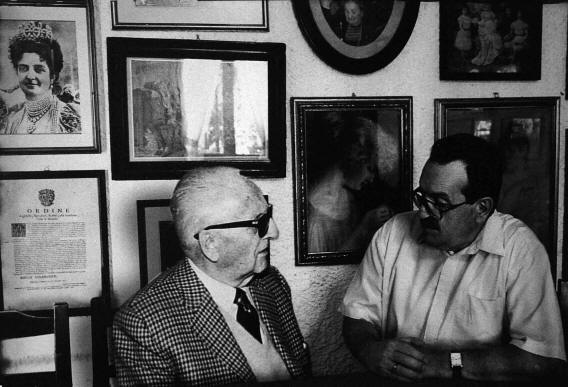 Enzo Ferrari e Claudio Camola